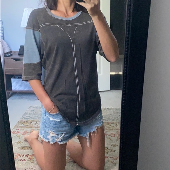 High low tee from Free People - Picture 1 of 4